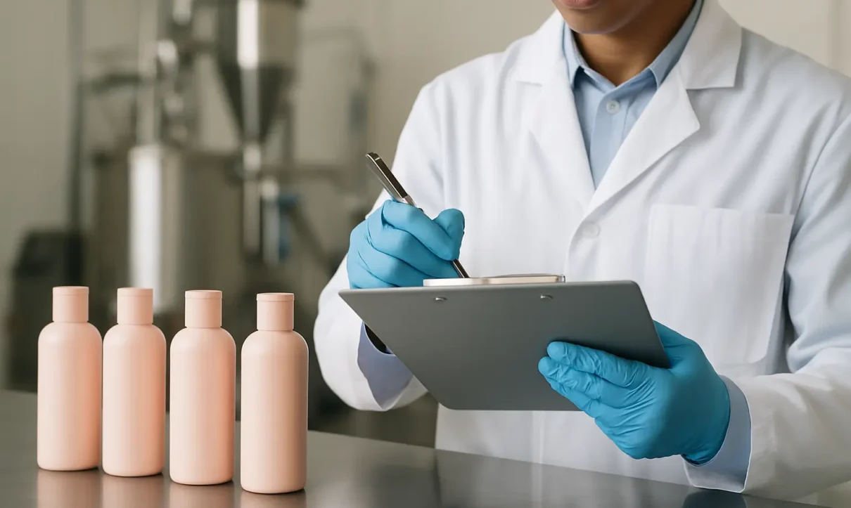 QC Checklist for Cosmetic Manufacturing Runs